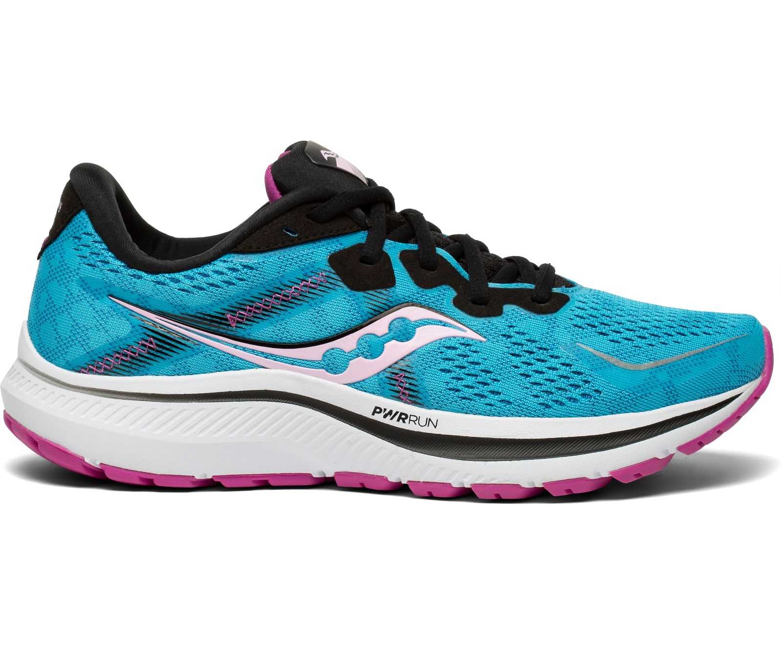 Tenis Para Correr Saucony Omni 20 Mujer Azules Negros | México 179VRWD